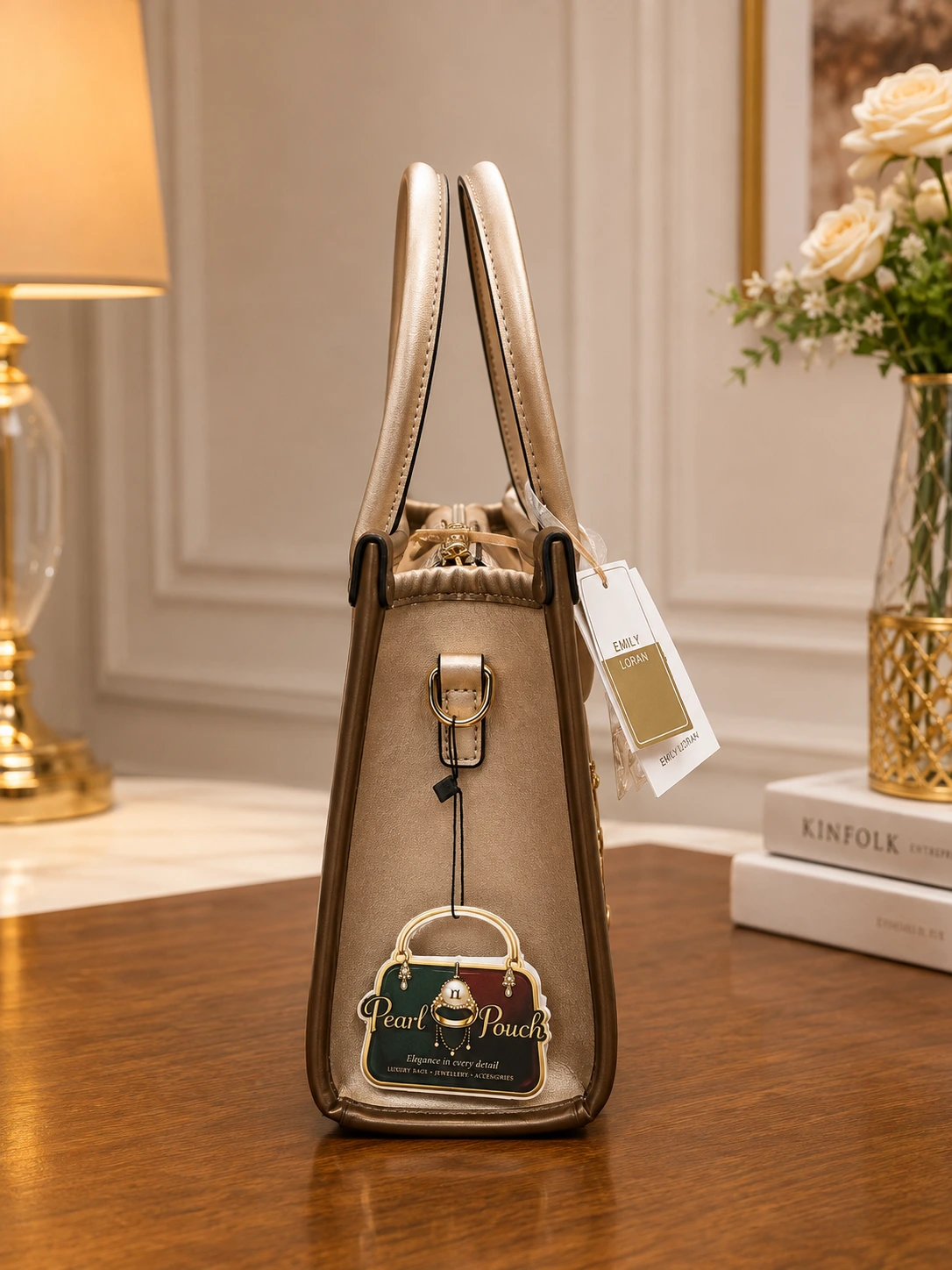 Emily Loran Floral Elegance Premium Tote Bag for Women (3)