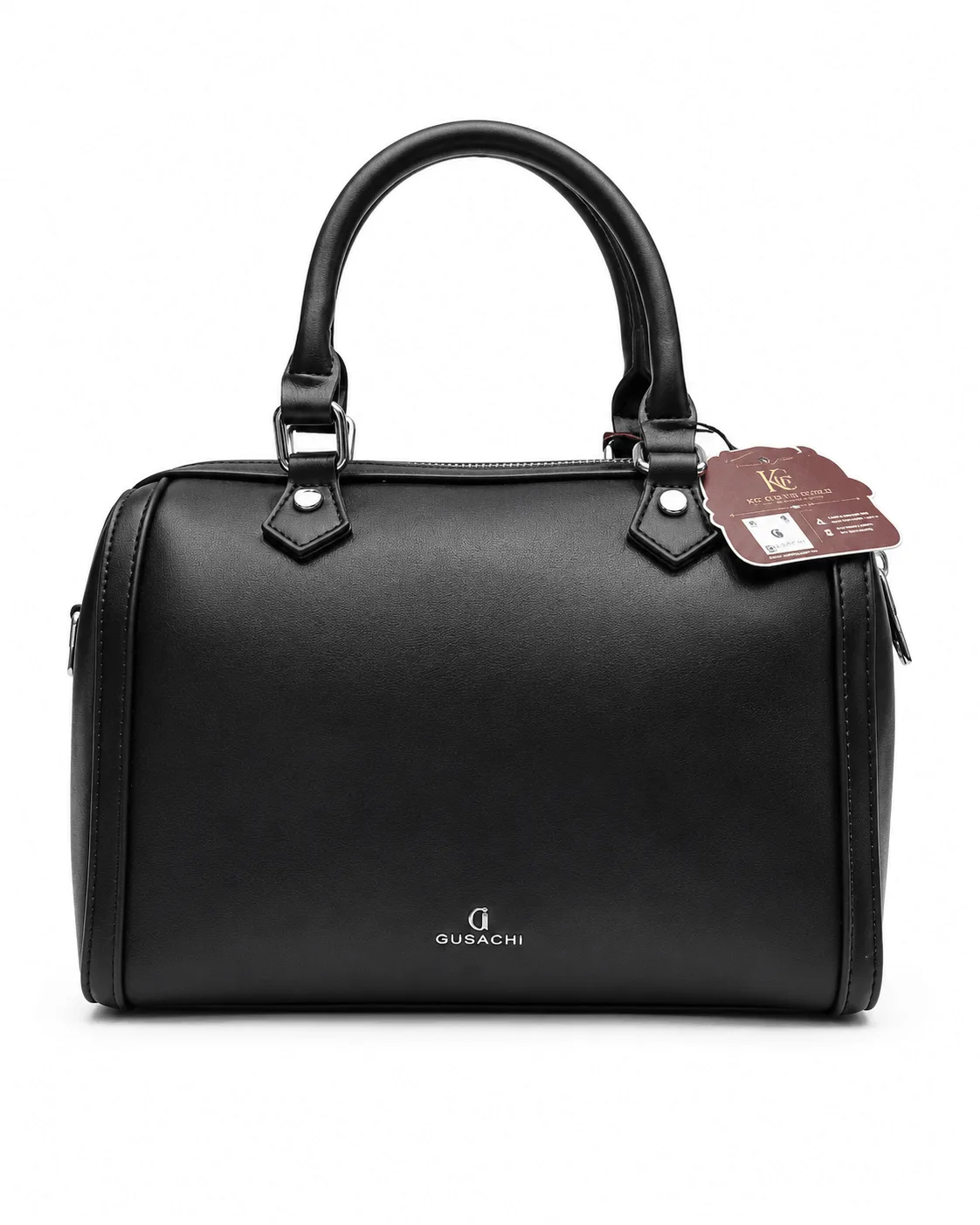 Gusachi Classic Black Handbag