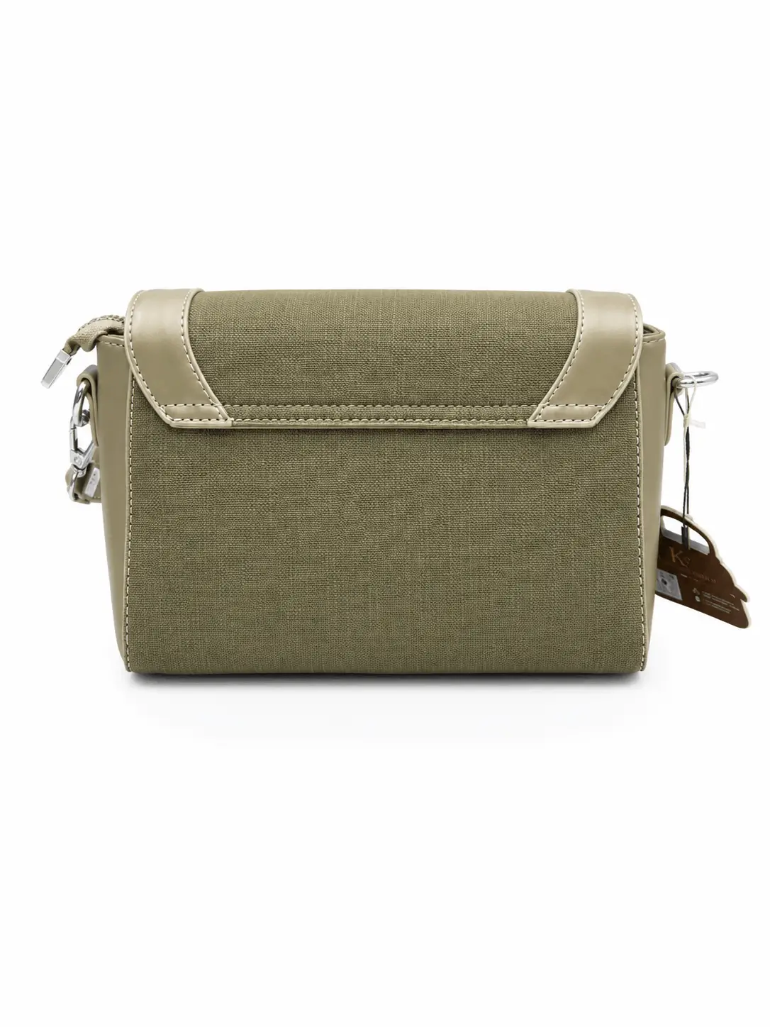 Sequence Urban Voyage Crossbody Bag (1) Sequence premium olive green crossbody bag with adjustable shoulder strap, multiple zip pockets, and durable textured finish.