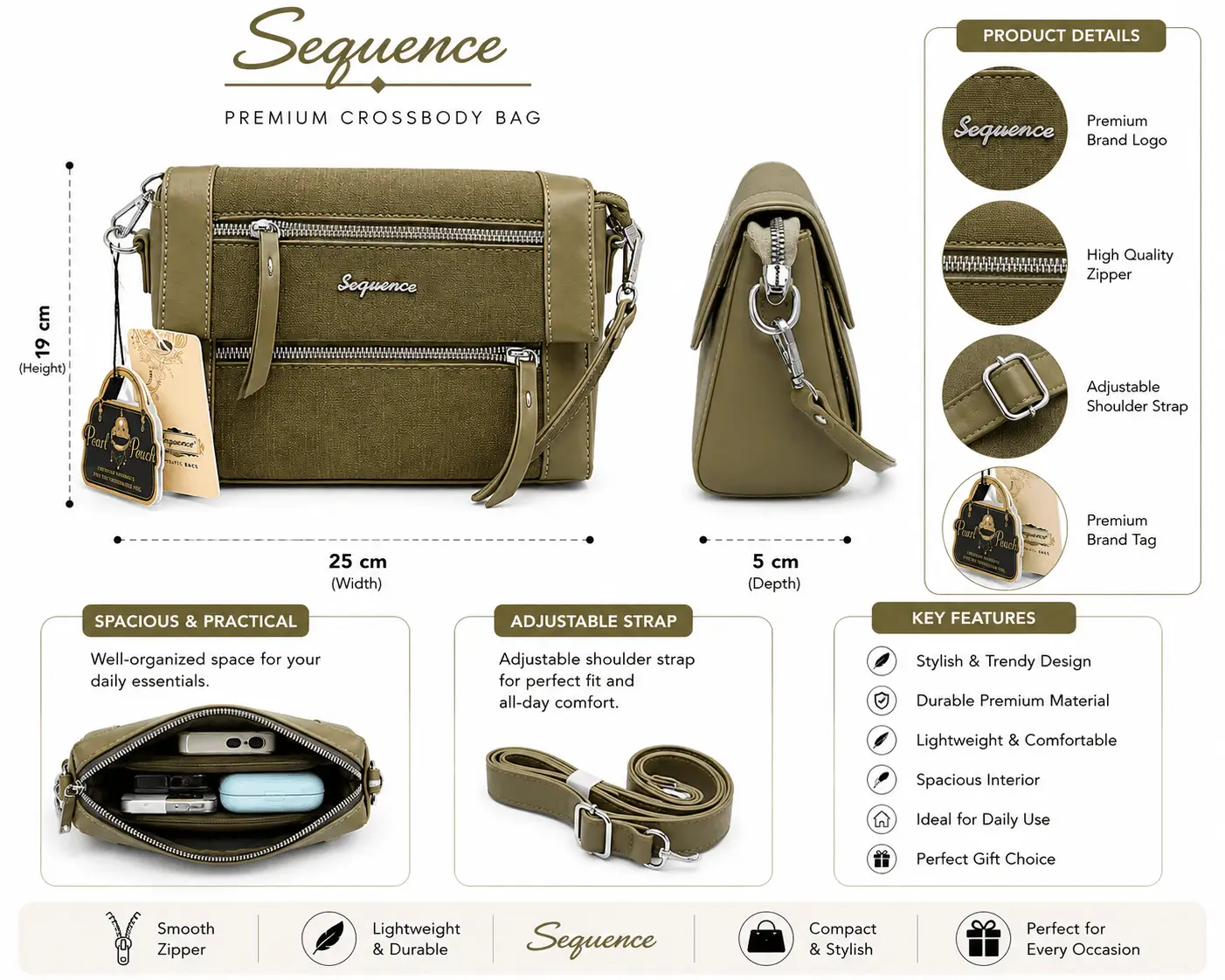 Sequence Urban Voyage Crossbody Bag (3)