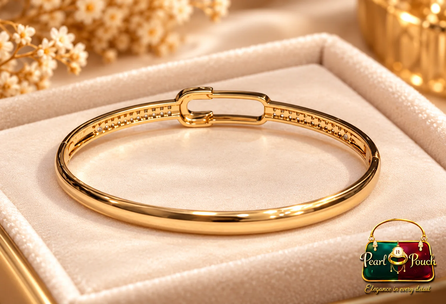 Elegant Zuping 18K Gold Plated Zirconia Bracelet (1)