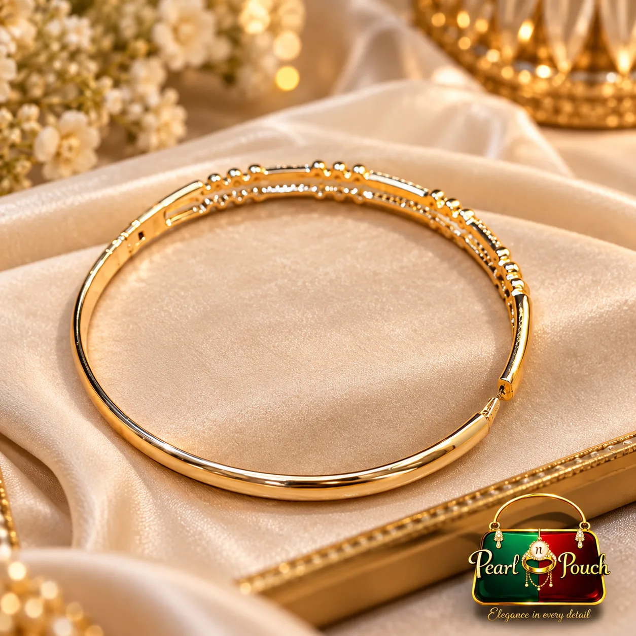 Radiant Xuping Zirconia Bracelet with 18K Gold Plated Finish (5)