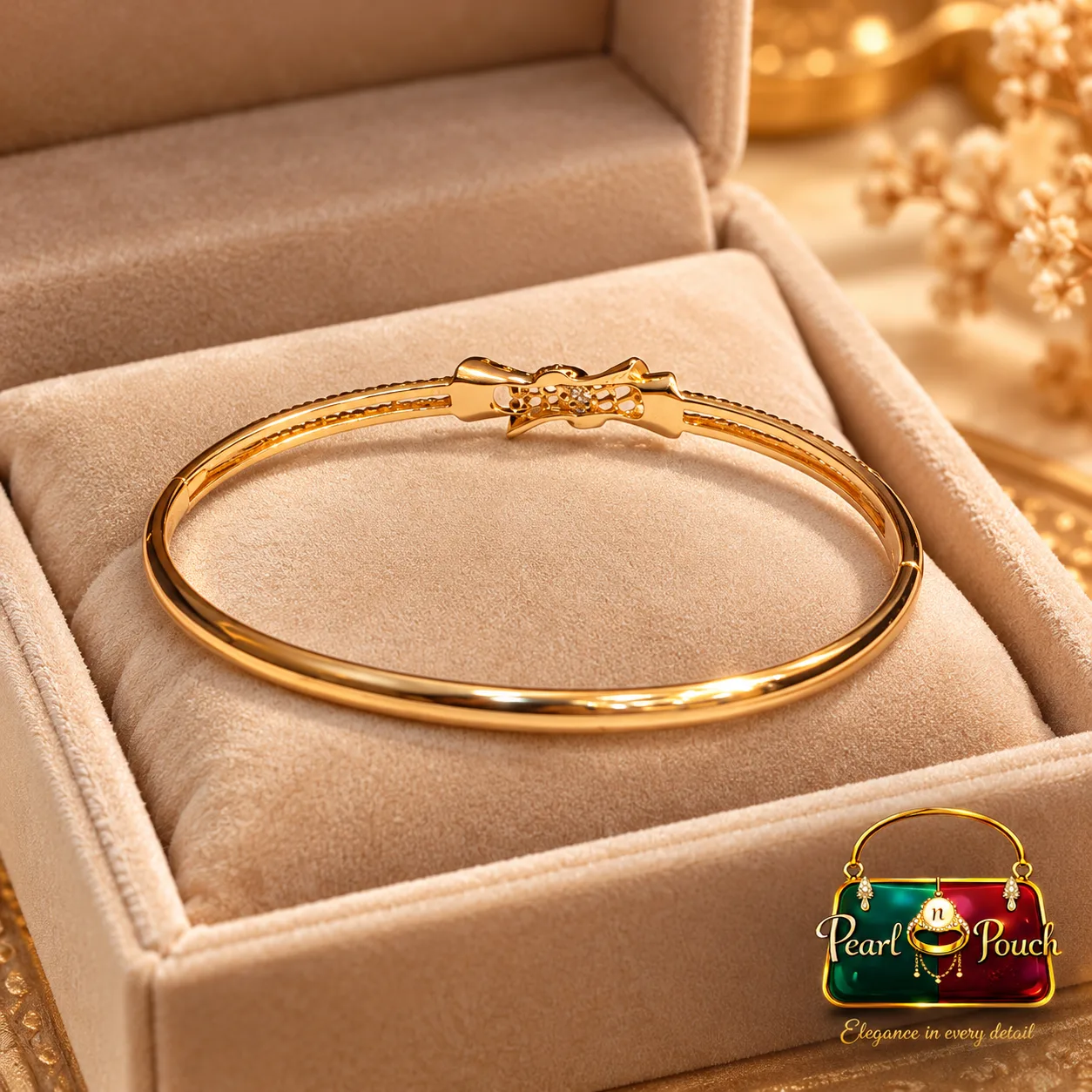 Zuping 18K Gold Plated Zirconia Bracelet (6)