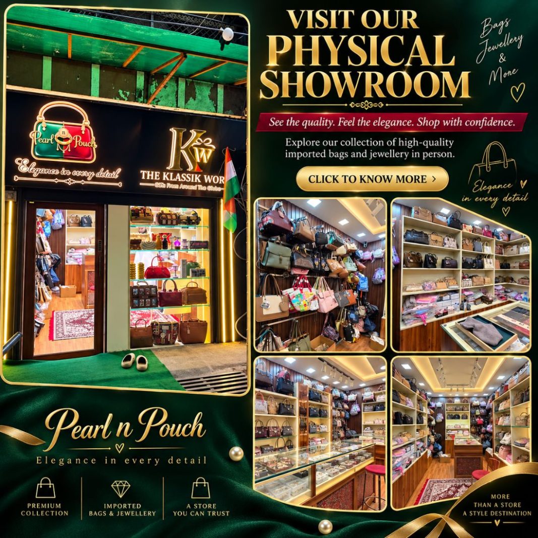 Pearl and Pouch Physical Store
